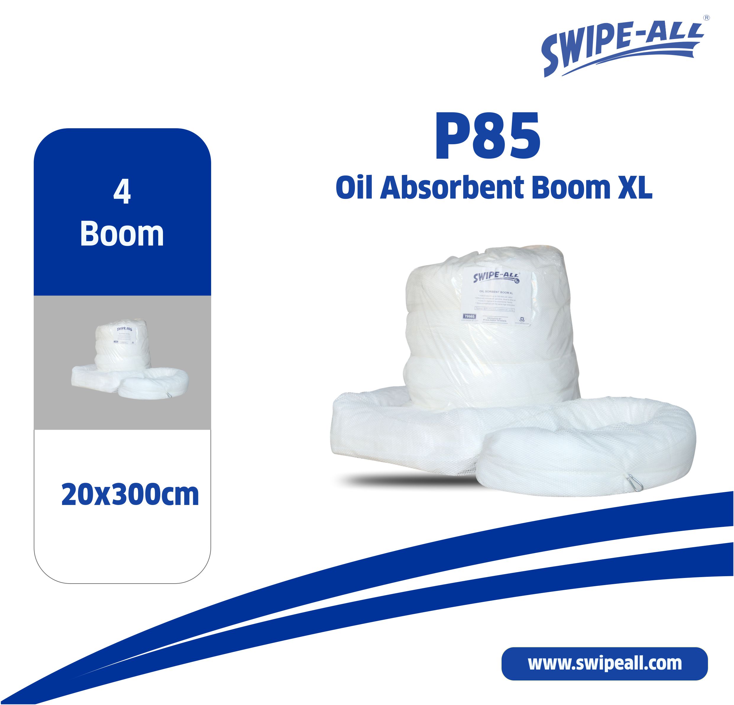 Swipe All P85 Oil Sorbent Boom XL SWIPE ALL