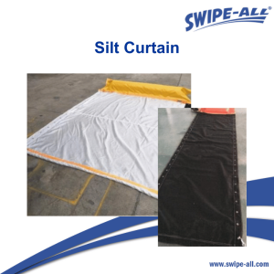 Silt Curtain SwipeAll