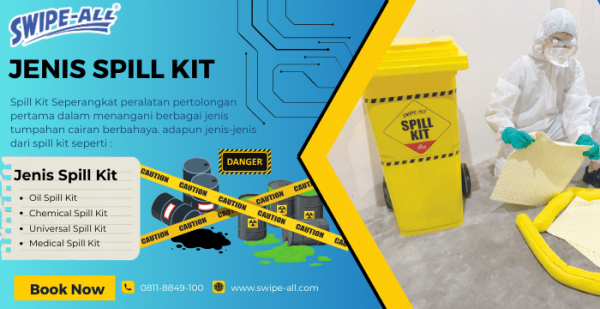 Spill Kit Roti Spill Kit Peralatan Tanggap Darurat Multi Fungsi