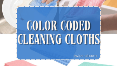 Color Coded Cleaning Cloths