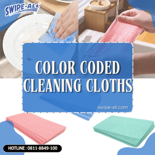 Color Coded Cleaning Cloths