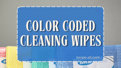 Color code cleaning wipes