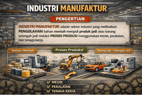 Pengertian Industri Manufaktur