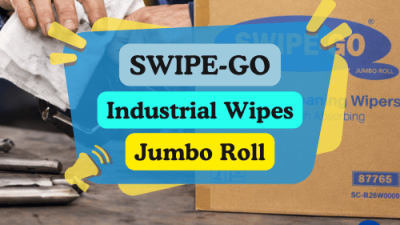SWIPE GO - Industrial Wipes Jumbo Roll