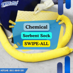 Chemical sorbent sock