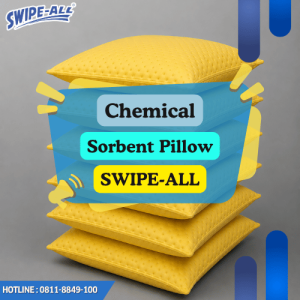 Chemical sorbent pillow SWIPE-ALL