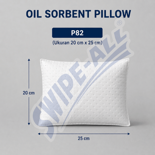 Oil sorbent pillow