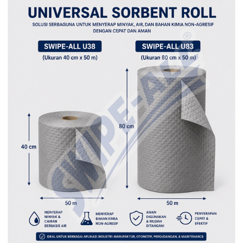 universal sorbent roll