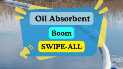 SWIPE-ALL Oil Absorbent Boom