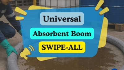 SWIPE-ALL universal absorbent boom