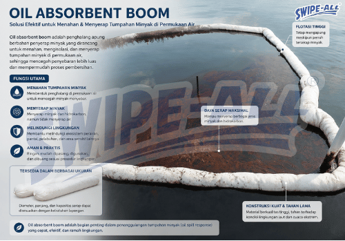 oil absorbent boom