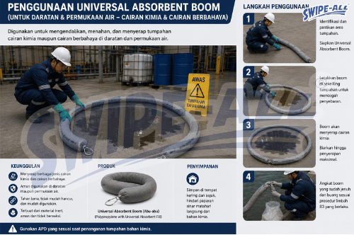universal absorbent boom